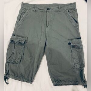 Casual Gray Cargo Shorts
